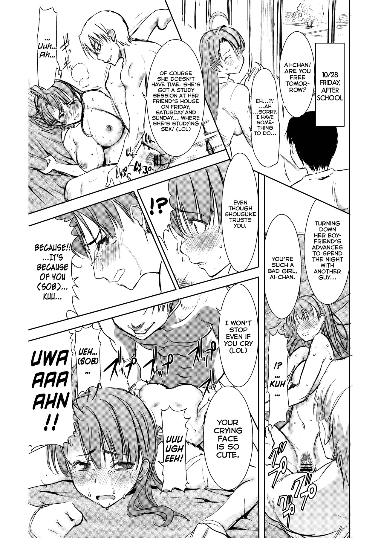 Hentai Manga Comic-Unsweet Inoue Ai-Read-77